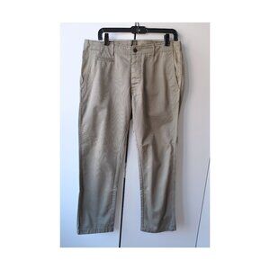 wings+horns Men's Khaki Chinos - Premium Canadian Design (32W 30L)